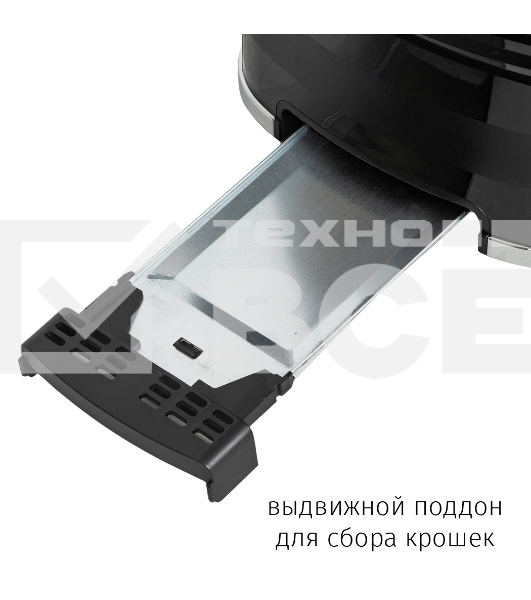 Тостер JVC JK-TS625 900 Вт, чёрный
