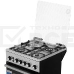 Плита газовая De Luxe 5040.40Г (кр) ЧР-010 серебристый, конфорок 4 шт, духовка 46 л, 50 см x 85 см x 50 см, фото4