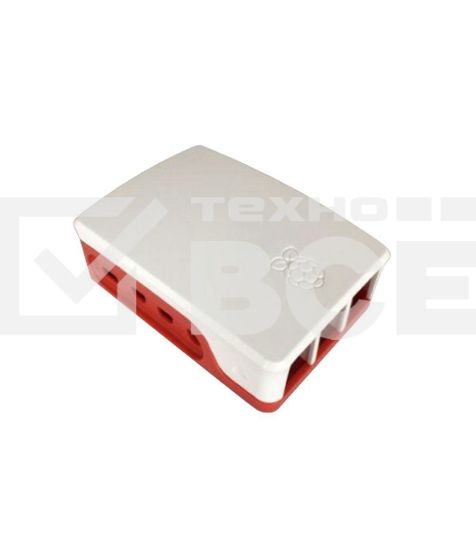 Корпус ACD RA597 Red+White ABS Case for Raspberry 4B