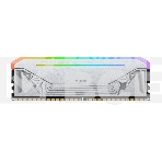 Оперативная память Apacer Nox, DDR5, 16GB (1x16 GB), 6400 MHz, CL32, DIMM, радиатор, RGB, белый, фото 1