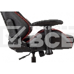 Кресло игровое Бюрократ VIKING 4 AERO RUS белый/синий/красный/черный, искусст. кожа/ткань, две подушки, фото41