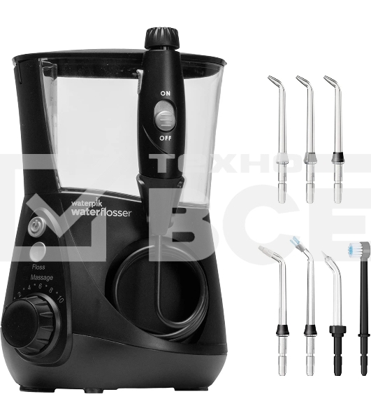 Ирригатор Waterpik WP-662 черный/серый