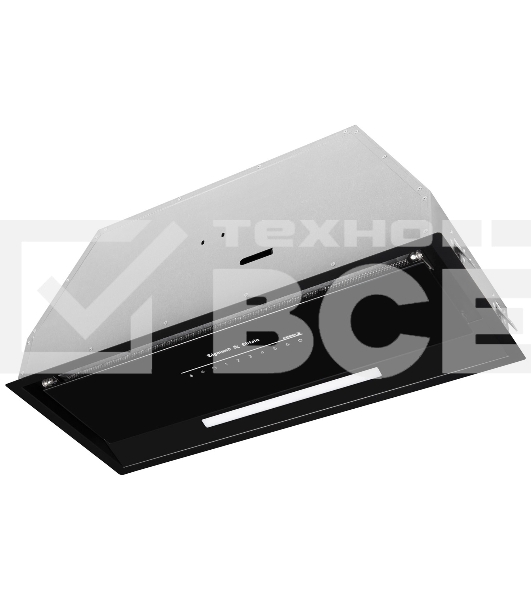 Вытяжка встраиваемая Zigmund & Shtain K 019.7 B черный, 70 см, 1050 куб. м/ч, 68 дБ