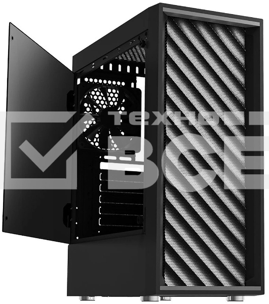 Компьютерный корпус ZALMAN T7, ATX, BLACK, WINDOW, 2xCOMBO (3.5