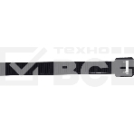 Нейлоновые стяжки Fortisflex КСС 8х300 черный 100 штук, фото2