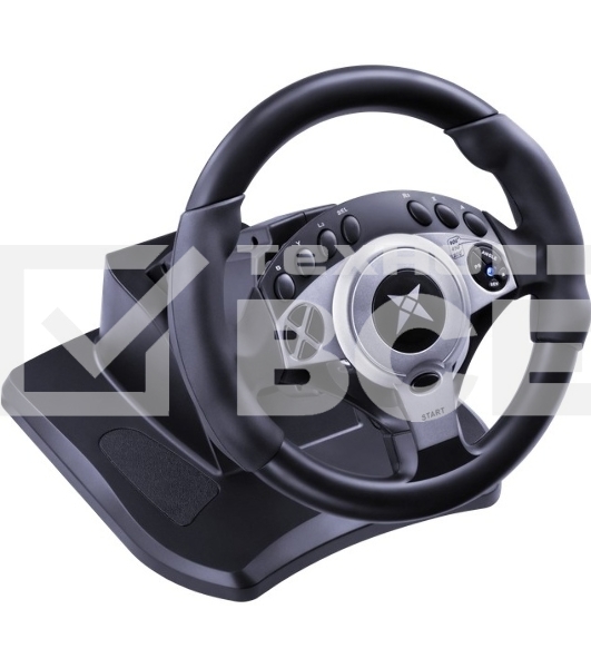 Игровой руль Defender Glazer черный