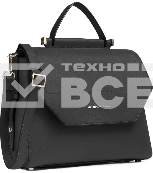 Сумка женская Piquadro Circle BD6777W92/N черная натур.кожа