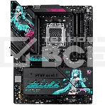 Материнская плата ASUS ROG STRIX X870E-H GAMING MIKU AM5 ATX 4xDDR5 2xPCIEx16 4xM.2 3xUSB-C HDMI 5GLAN Wi-Fi 7 , фото 1
