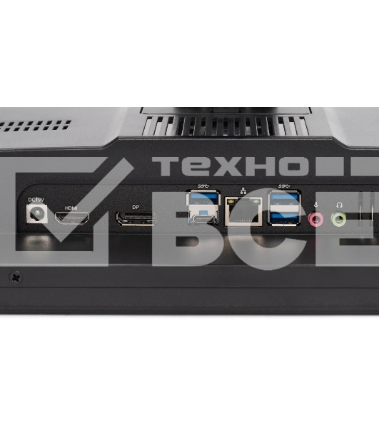 Моноблок Digma Pro Vision 23.8' Full HD i3 1215U (1.2) 8Gb SSD 256Gb UHDG CR Windows 11 Pro Eth WiFi BT 90W клавиатура мышь Cam черный 1920x1080