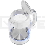 Чайник электрический Vitek VT-WK1059 1.7л. 2200Вт белый корпус: стекло/пластик, фото3