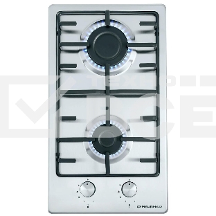 Газовая варочная панель Maunfeld EGHS.32.3ES, 2 конфорки, нержавеющая сталь, серебристый