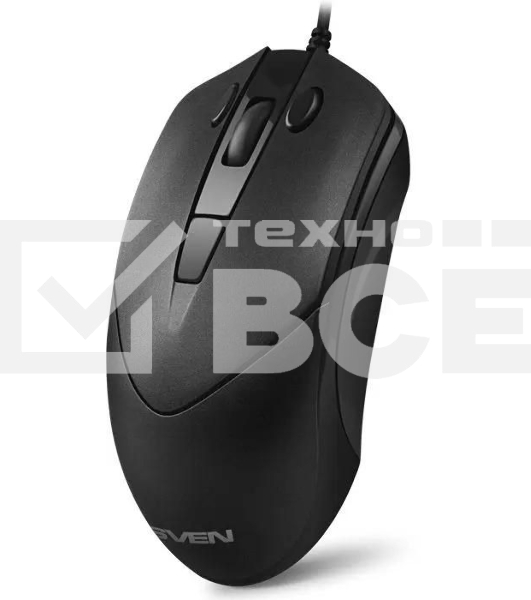 Мышь проводная SVEN RX-95 черный, 4000 dpi, USB, кнопки - 6