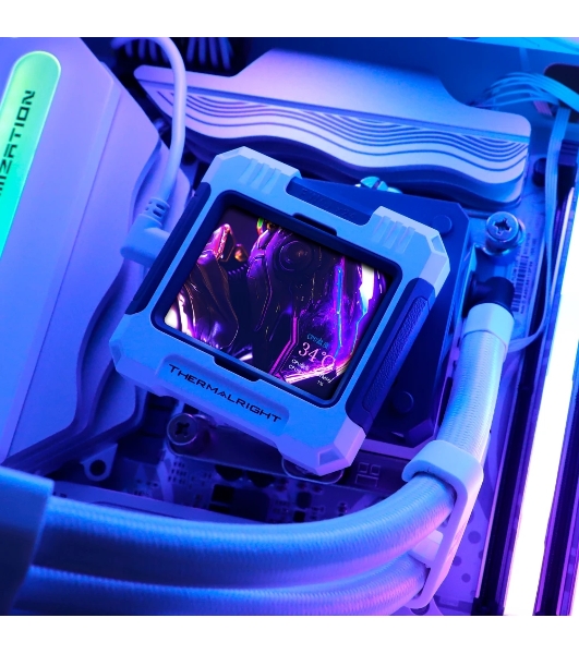 Водяное охлаждение для процессора Thermalright Frozen Warframe 420 ARGB (420мм, LED, White, ARGB/Fans: 3x140мм, 88.7CFM, 29.8dBA, 1750RPM/Pump height 60мм, 23dBA, 3000RPM, Rad thickness 27мм/S: 1851, 1700, 1200, 115X, 2011, 2066, AM5, AM4)