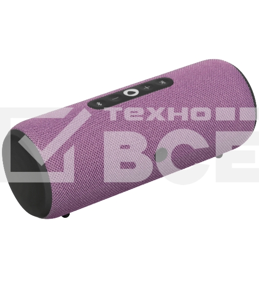 Умная колонка Яндекс Станция Стрит, 30Вт, компактная, 2 динамика, Wi-Fi, Bluetooth 5.0, Алиса, фиолетовый