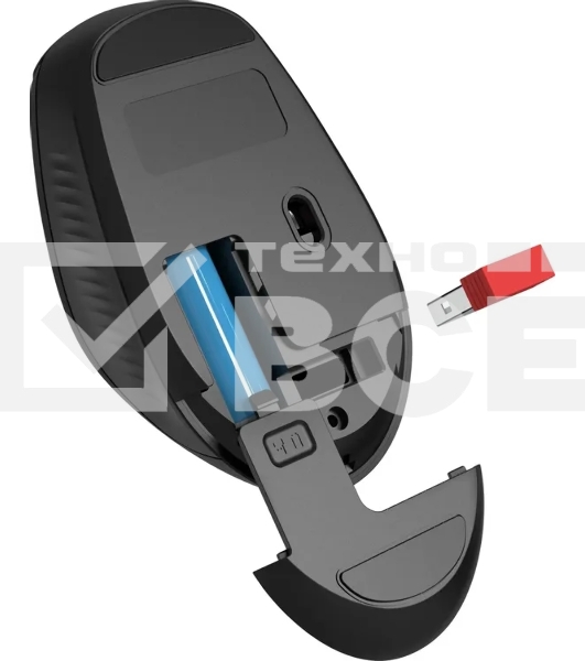 Комплект клавиатура+мышь Defender C-972 беспроводной, USB, 1600 DPI, черный