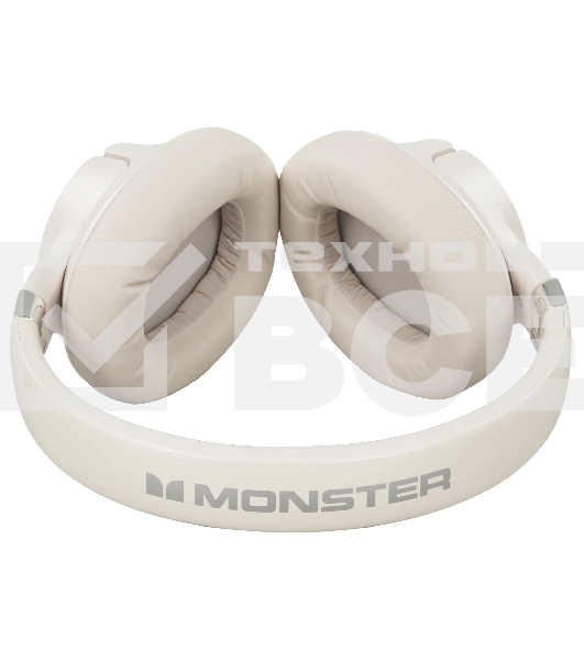 Беспроводные наушники MONSTER Persona SE ANC бежевый, полноразмерные, Bluetooth, активное шумоподавление, до 70 ч