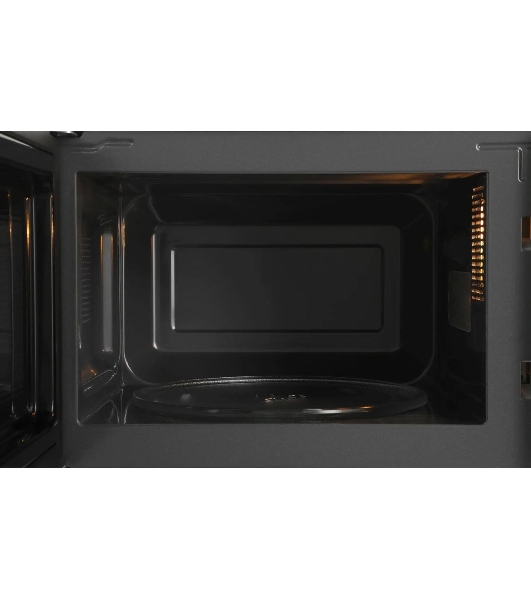 Микроволновая печь Hyundai HYM-D3043 серебристый, 20 л, 700 Вт, переключатели - кнопки, поворотный механизм