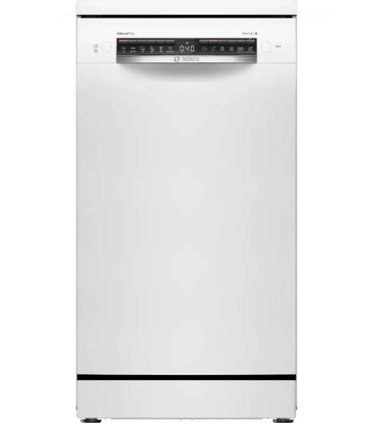 Посудомоечная машина Bosch SPS4EMW17E, белый, 45 см, 10 компл., сушка теплообменник, 44 дБ, класс B