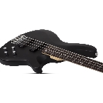 Бас-гитара SCHECTER C-4 DELUXE SBK - бас-гитара 4-струнная, цвет черный матовый, фото3