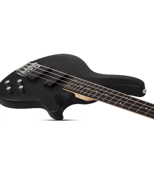Бас-гитара SCHECTER C-4 DELUXE SBK - бас-гитара 4-струнная, цвет черный матовый