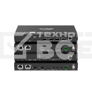 Удлинитель сигнала HDMI Infobit iTrans E100UC USB по витой паре до 100 метров, поддержка 4К60, HDBT 3.0