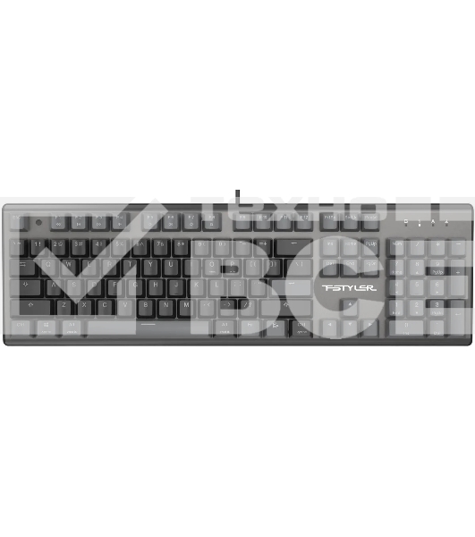 Клавиатура A4Tech Fstyler FS100 Neon проводная, USB, черный