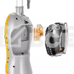 Швабра паровая Kitfort КТ-1047 1500Вт серый/оранжевый, фото3