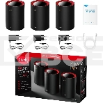 Wi-Fi Mesh-система/ AX3000 Wi-Fi 6 Mesh 2.5G Solution 3-Pack, Dual-Band,  Chipset MT7981BA+MT7976CN+RTL8221B, 802.11ax/ac/a/b/g/n,  2402Mbps at 5GHz + 574Mbps at 2.4GHz,  2.5G WAN+GE LAN, 5 internal antennas,  MU-MIMO, DDNS, Zerotier/Wireguard/OpenVPN/IPS, фото3