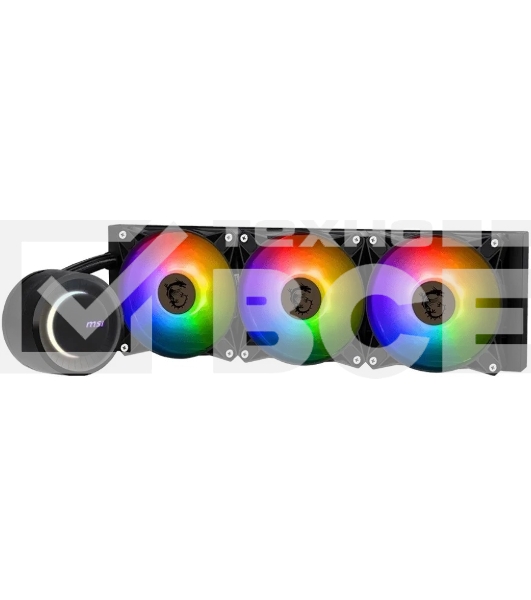 Жидкостная система охлаждения MSI MAG CoreLiquid E360, 3x ARGb Fan, Color Box, LGA1700, AM5