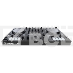 Контроллер DJ [26660] Native Instruments [Traktor Kontrol S3] 4-х канальный, для Traktor Pro/DJ, 16 RGB пэдов, аудио интерфейс 24бит/96кГц, 2-х канальный микшер, 2 линейных входа RCA, микрофонный вход, 2x XLR выхода, 2x1/4