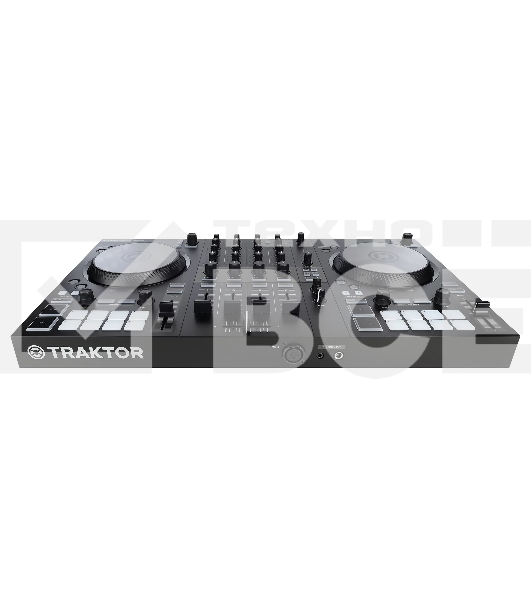 Контроллер DJ [26660] Native Instruments [Traktor Kontrol S3] 4-х канальный, для Traktor Pro/DJ, 16 RGB пэдов, аудио интерфейс 24бит/96кГц, 2-х канальный микшер, 2 линейных входа RCA, микрофонный вход, 2x XLR выхода, 2x1/4