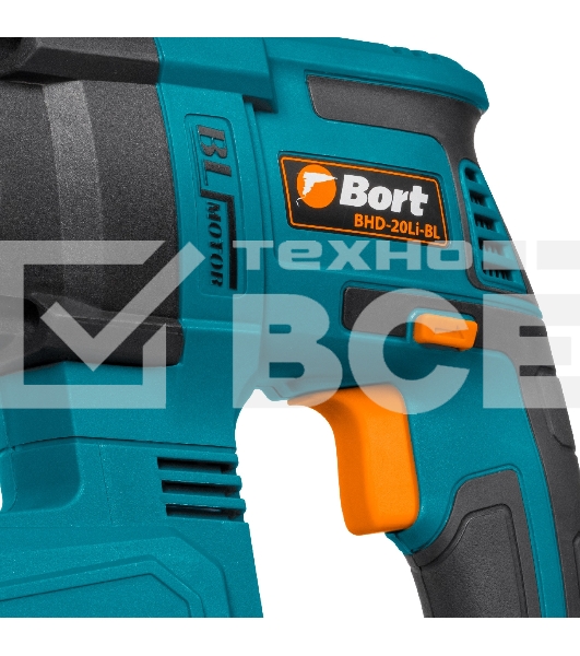 Перфоратор аккумуляторный Bort BHD-20Li-BL (2x4,0А.ч) (93412697) Напряжение аккумуляторной батареи 20 В; Двигатель Бесщеточный двигатель; Энергоемкость аккумуляторной батареи 4 А·ч; Тип аккумуляторной батареи Li-Ion; Скорость холостого хода ...1200 об/мин