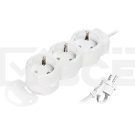 Удлинитель Smartbuy (SBE-16-3-03m-Z) 3 гн х 3,0 м белый, фото 1