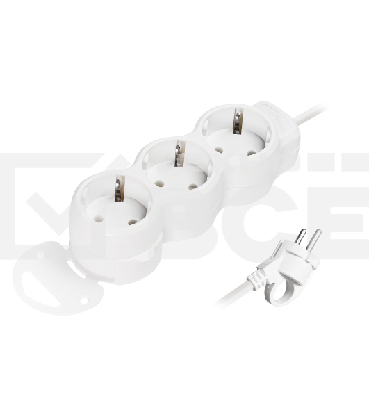 Удлинитель Smartbuy (SBE-16-3-03m-Z) 3 гн х 3,0 м белый