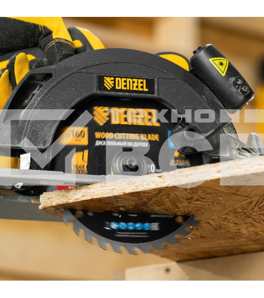 Пильный диск по дереву Denzel ф160 х 20 мм, 36 зубьев 733217