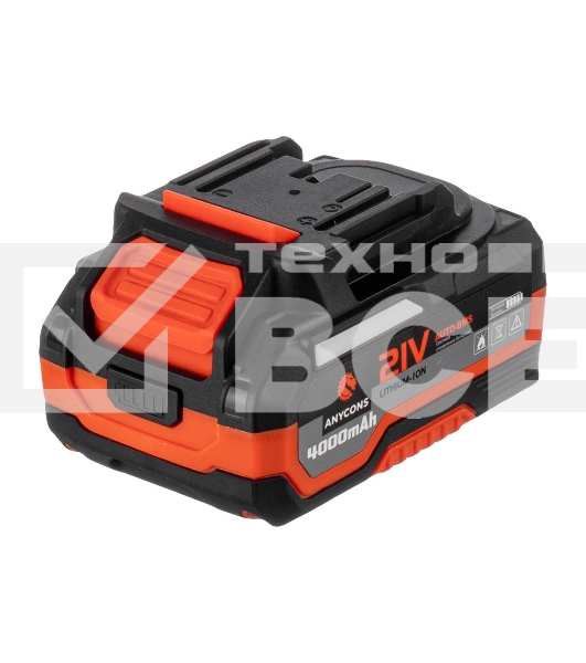 Дрель-шуруповерт аккумуляторная Anycons RB-DB2109, 21В, 2 АКБ, Кейс, Ударная