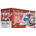 Утюг Energy EN-328 голубой, 2000 Вт, пар, спрей, пар.удар, самооч., стальная подошва (в уп. 10 шт), фото2