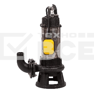 Фекальный насос Denzel FP1800-KS, 1800 Вт, напор 17 м, 26000 л/ч, нож-измельчитель 99806