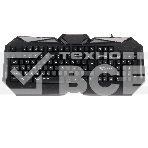 Комплект клавиатура+мышь Qumo Spirit of Wisdom проводной, USB, 2400 DPI, чёрный, фото10