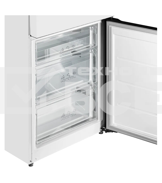 Холодильник Kuppersberg RFCN 2016 W белый двухкамерный 274/105л морозилка снизу, No Frost