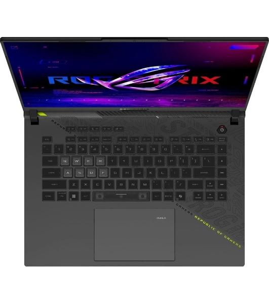 Ноутбук ASUS ROG Strix G16 G614PP-S5119/16'/IPS/AMD Ryzen 9 8940HX/2560х1600/32GB/1024GB SSD/NVIDIA GeForce RTX 5070 8GB/Windows 11 Pro/серый/2.5kg