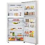 Холодильник LG GR-B922FEBM бежевый двухкамерный 428/184л морозилка сверху, No Frost, фото2