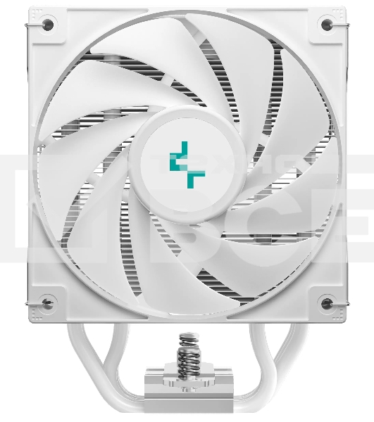 Кулер для процессора DEEPCOOL AG500 DIGITAL WH ARGB белый, 120 мм, алюминий/медь, 1950 об/мин, 29.4 дБ, 4 pin, 240 Вт, 158 мм