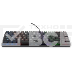 Клавиатура Oklick K615X (1934413) проводная, USB, серый + серебристый, фото16