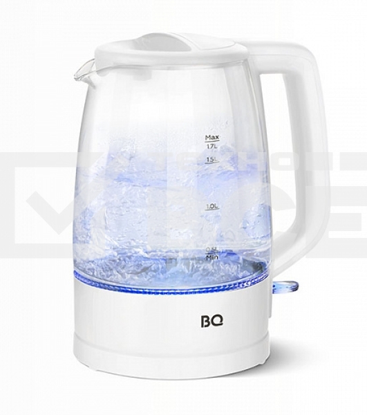 Чайник электрический BQ KT1839G белый. Мощность: 2200 Вт, объем: 1.7 л