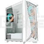 Компьютерный корпус Gigabyte C301GW белый без БП ATX 4x120мм 4x140мм 2xUSB 3.0 audio bott PSU, фото 1