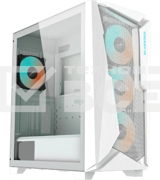 Компьютерный корпус Gigabyte C301GW белый без БП ATX 4x120мм 4x140мм 2xUSB 3.0 audio bott PSU