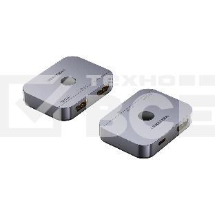 Переключатель - разветвитель Vention HDMI v2.1 двунаправленный 2x1/1x2