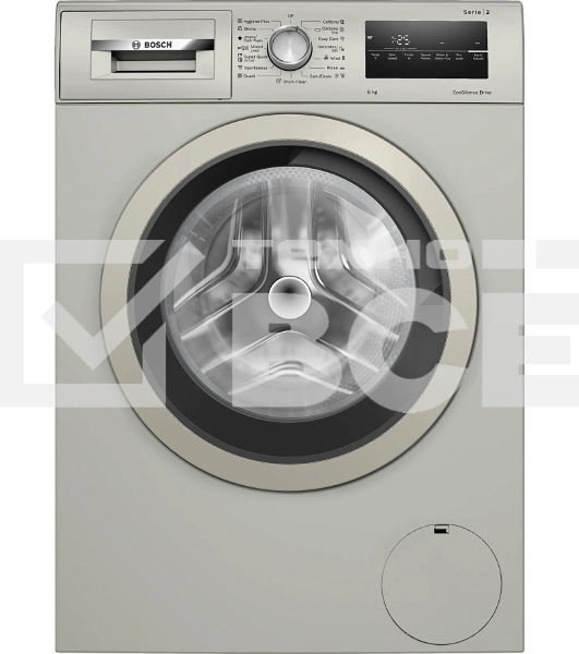 Стиральная машина Bosch WAN2420XME серебристый, загрузка фронтальная 8 кг, 1200 об/мин., класс: А+++