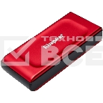 Твердотельный накопитель Kingston External SSD XS1000, 2000GB, Type-C/A, USB 3.2 Gen 2, R/W 1050/1000MB/s, 70x33x14mm, 29g., Red (5 лет), фото2
